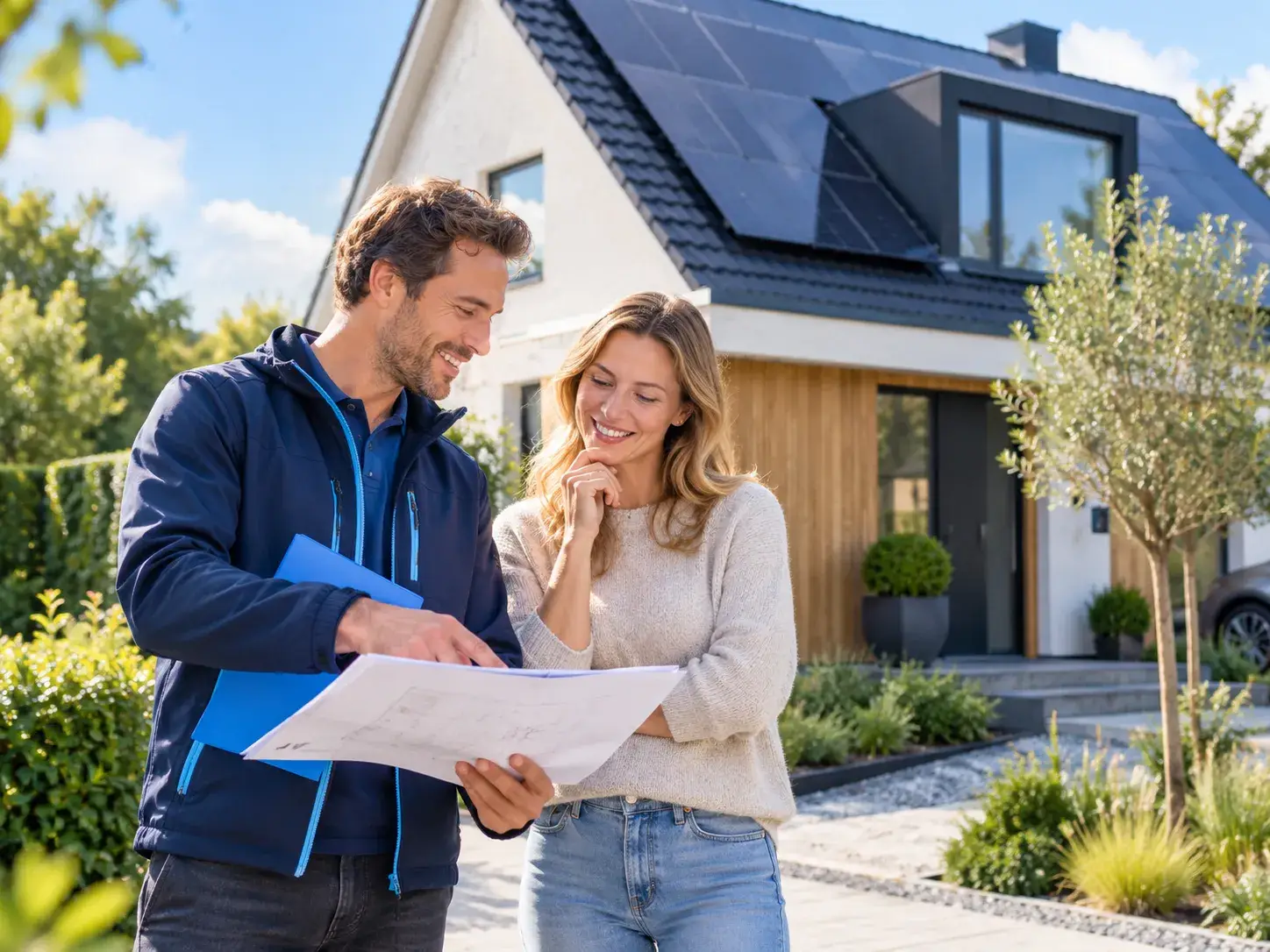 Contact met Premium Isolatie voor persoonlijk advies over woningisolatie en verduurzaming bij een moderne energiezuinige woning.