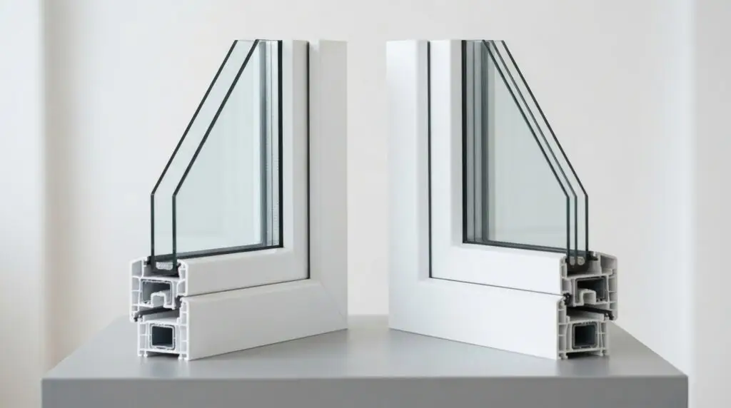 HR++ glas of triple glas